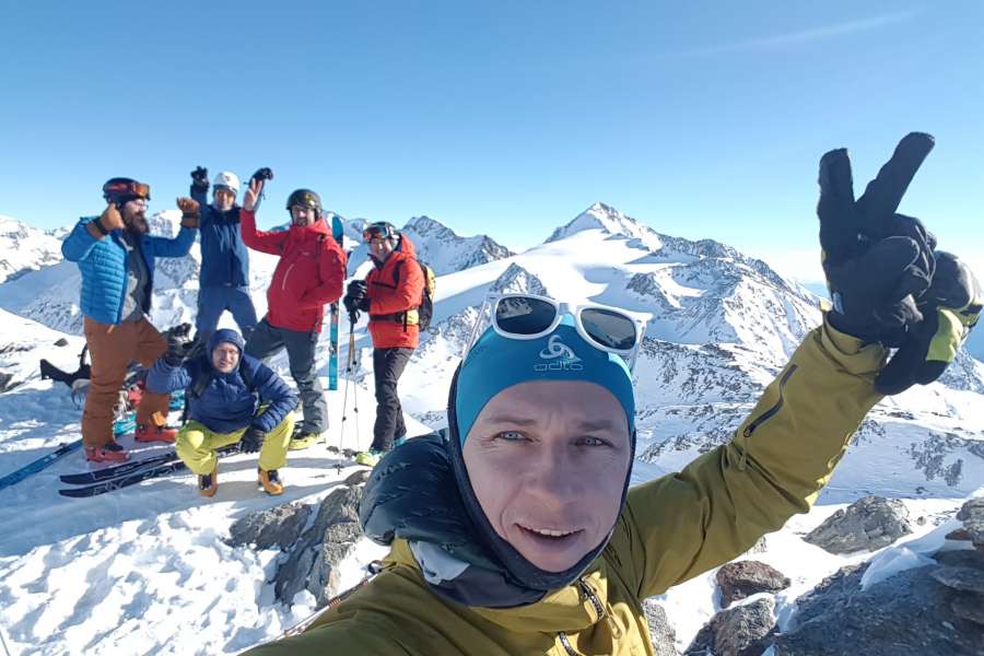 Skitour First Maso Corto Base Camp